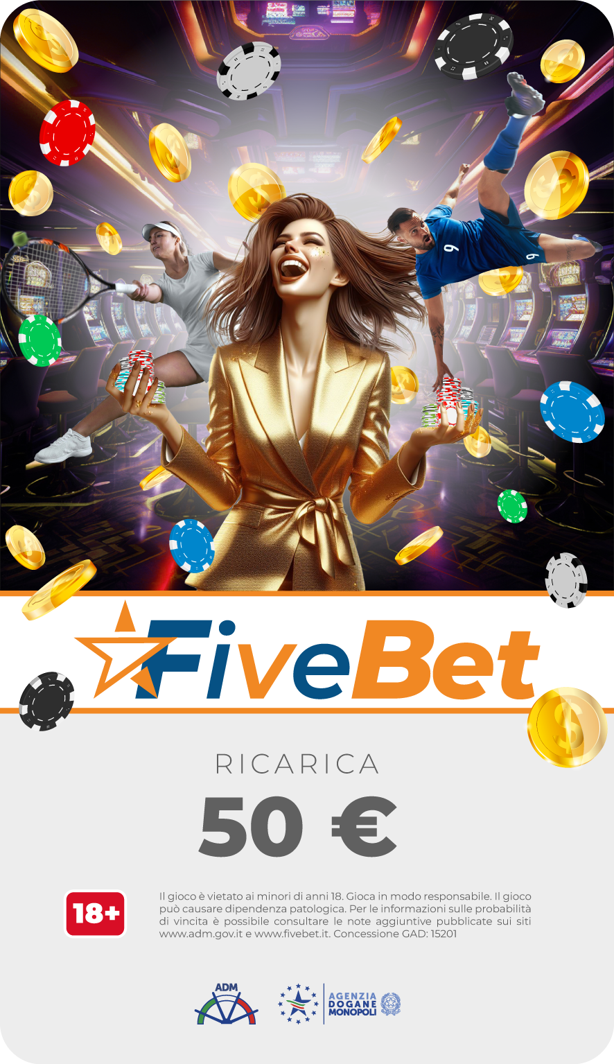 ricarica-fivebet-50e